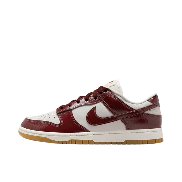 Tênis Dunk Low "Dark Team Red Phantom" Vermelho