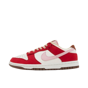Tênis Dunk Low "Bacon" Feminino Rosa / Vermelho