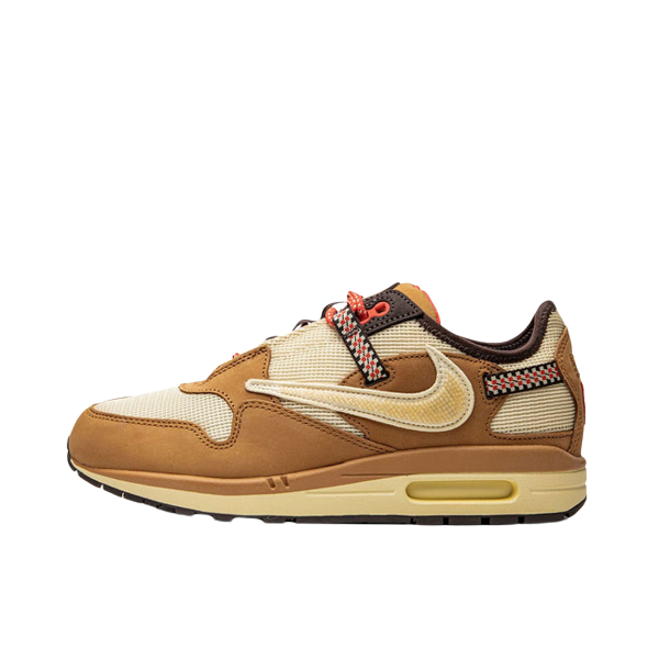 Tênis Air Max 1 x Travis Scott "Wheat" Masculino Marrom