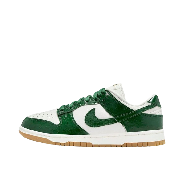 Tênis Dunk Low "Green Ostrich" Feminino Verde