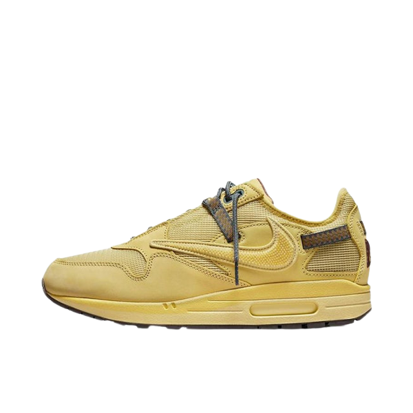 Tênis Air Max 1 x Travis Scott "Saturn Gold" Amarelo