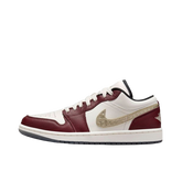 Tênis Air Jordan 1 Low "Year of the Dragon" Masculino Bordô