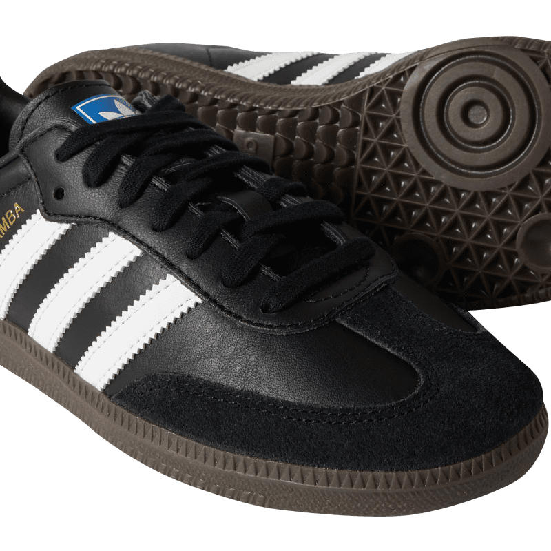 Tênis Adidas Samba OG "Black Gum" Feminino Preto