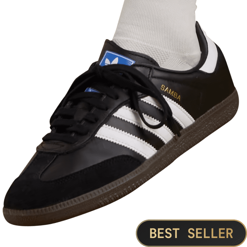 Tênis Adidas Samba OG "Black Gum" Feminino Preto