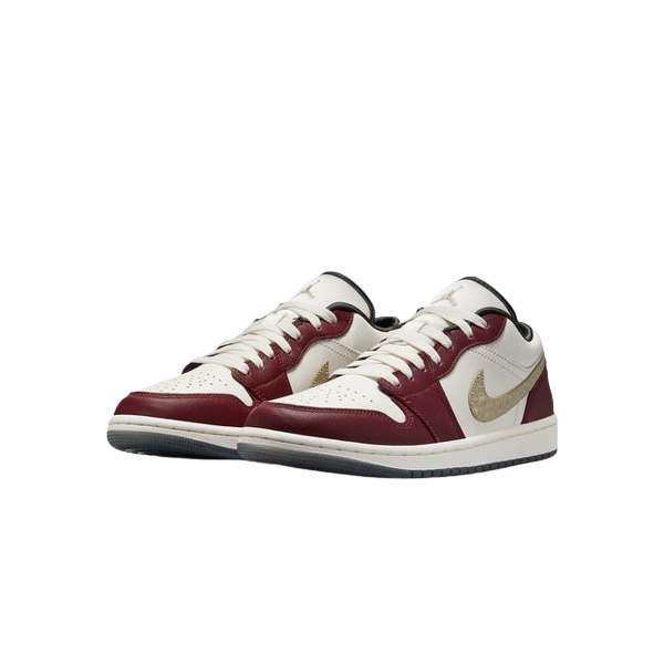 Tênis Air Jordan 1 Low "Year of the Dragon" Masculino Bordô