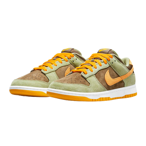Tênis Dunk Low "Dusty Olive" Masculino Verde / Amarelo