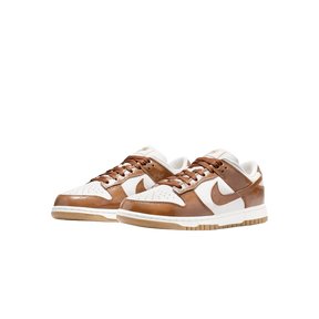 Tênis Dunk Low LX "Brown Ostrich" Feminino Marrom