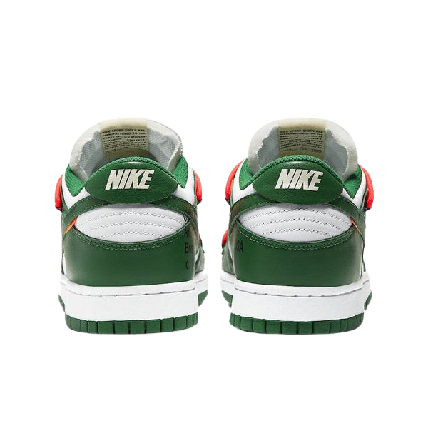 Tênis Dunk Low x Off-White "Pine Green"