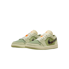 Tênis Air Jordan 1 Low SE "Craft Light Olive" Verde