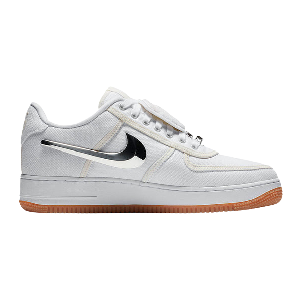 Tênis Air Force 1 x "Travis Scott White" Branco