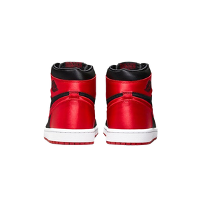 Tênis Air Jordan 1 High OG "Satin Bred" Vermelho / Preto