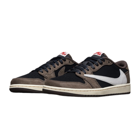 Tênis Air Jordan 1 Low OG x "Travis Scott Dark Mocha" Marrom