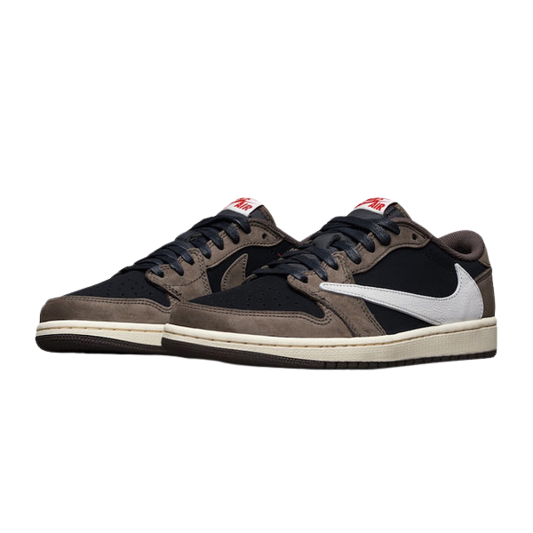 Tênis Air Jordan 1 Low OG x "Travis Scott Dark Mocha" Marrom