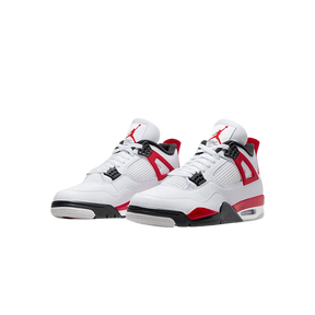 Tênis Air Jordan 4 "Red Cement" Branco / Vermelho