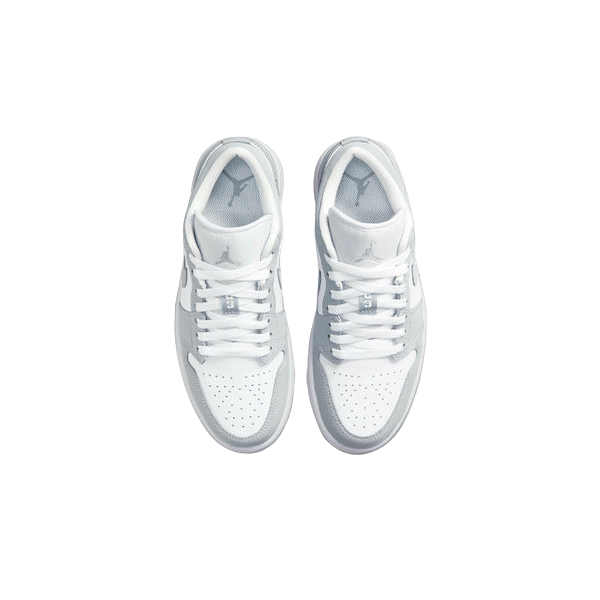 Tênis Air Jordan 1 Low "Wolf Grey" Feminino Cinza