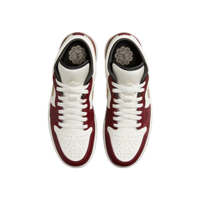 Tênis Air Jordan 1 Low "Year of the Dragon" Masculino Bordô