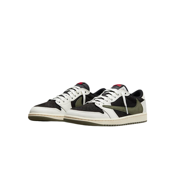 Tênis Air Jordan 1 Low OG x "Travis Scott Olive"