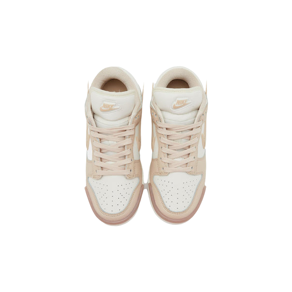 Tênis Dunk Low "Twist Sand Drift" Feminino Bege