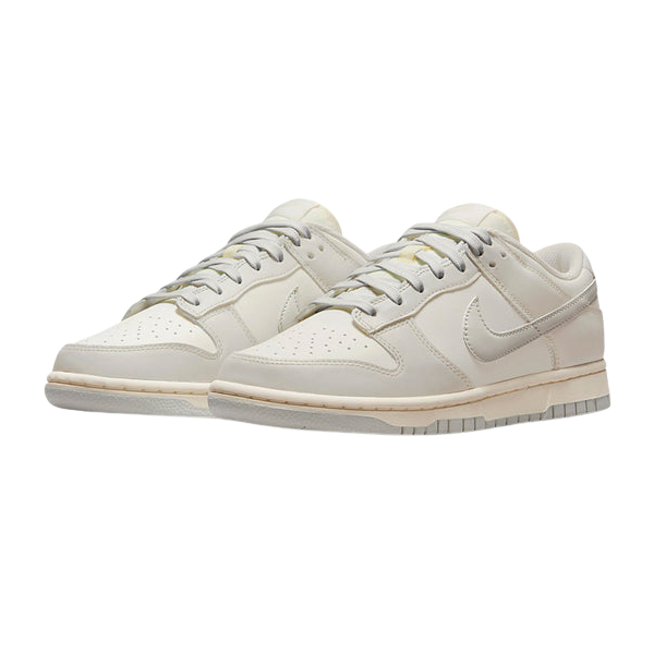 Tênis Dunk Low "Light Bone" Cinza