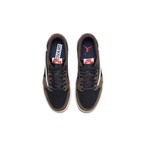 Tênis Air Jordan 1 Low OG x "Travis Scott Dark Mocha" Marrom