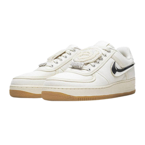 Tênis Air Force 1 x "Travis Scott Sail" Branco
