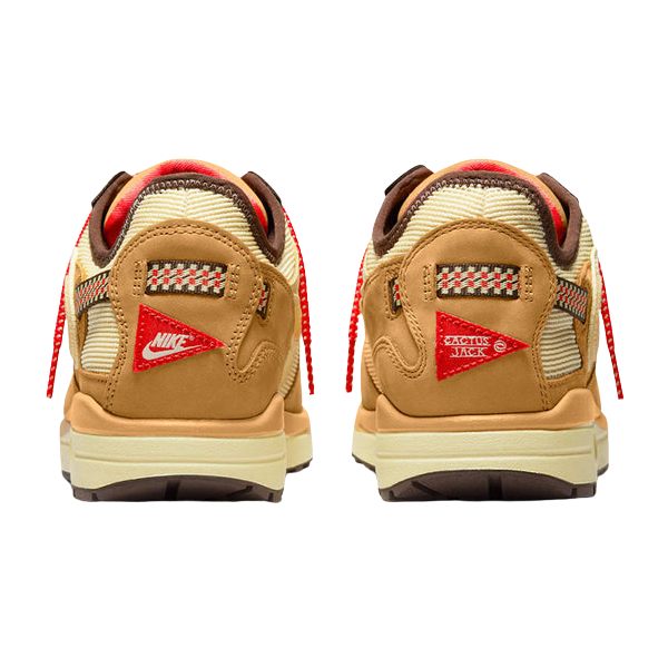 Tênis Air Max 1 x Travis Scott "Wheat" Masculino Marrom