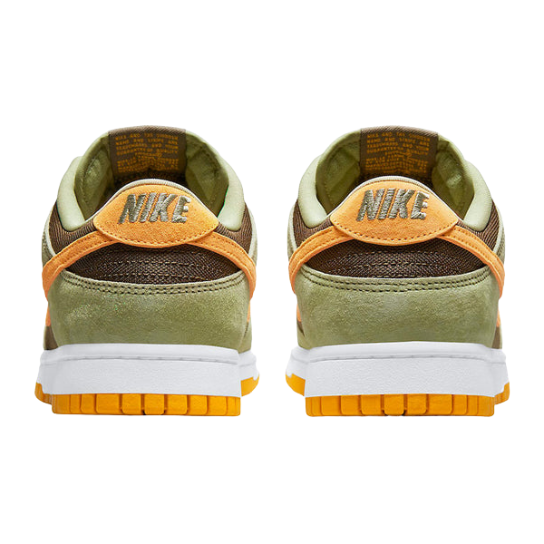 Tênis Dunk Low "Dusty Olive" Masculino Verde / Amarelo