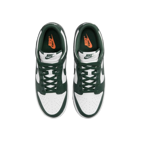 Tênis Dunk Low "Michigan State" Verde