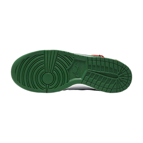 Tênis Dunk Low x Off-White "Pine Green"