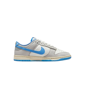 Tênis Dunk Low "Athletic Department University Blue" Masculino Cinza / Azul