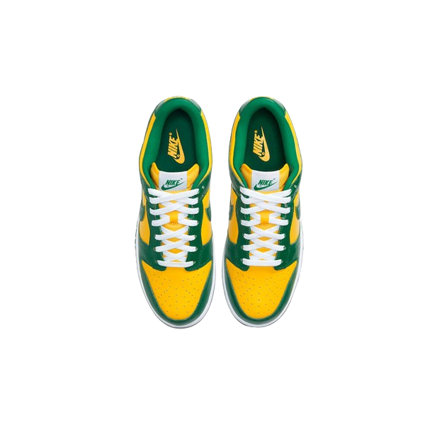 Tênis Dunk Low "Brasil" Verde / Amarelo