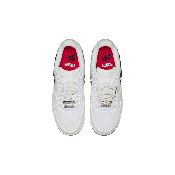 Tênis Air Force 1 x "Travis Scott White" Branco