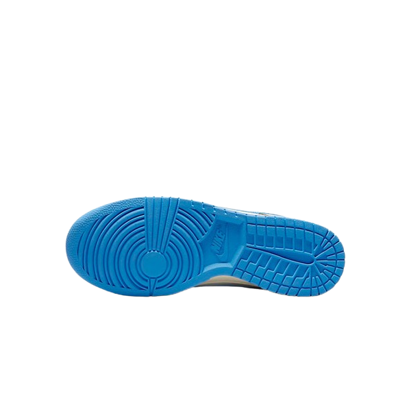 Tênis Dunk Low "Athletic Department University Blue" Masculino Cinza / Azul