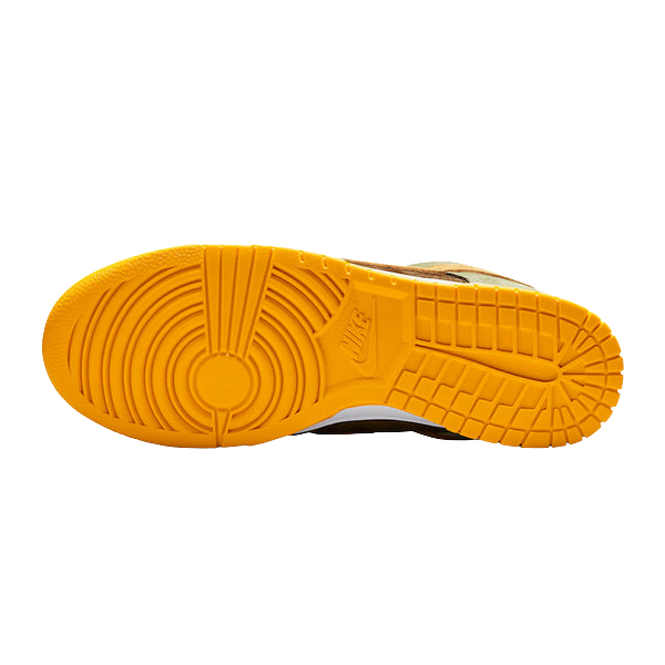 Tênis Dunk Low "Dusty Olive" Masculino Verde / Amarelo