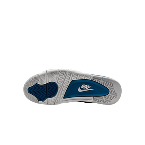 Tênis Air Jordan 4 "Military Blue" Branco / Azul