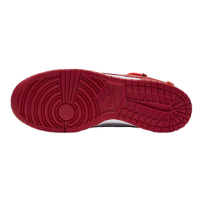 Tênis Dunk Low x Off-White "University Red"