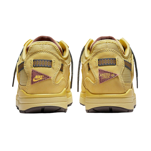 Tênis Air Max 1 x Travis Scott "Saturn Gold" Amarelo