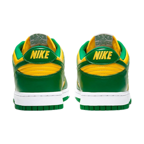 Tênis Dunk Low "Brasil" Verde / Amarelo