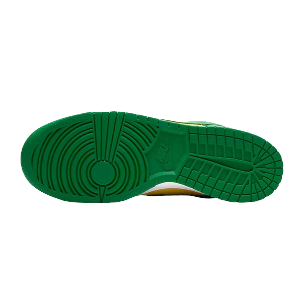Tênis Dunk Low "Brasil" Verde / Amarelo