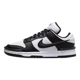 Tênis Dunk Low "Black Twist" Feminino Preto / Branco