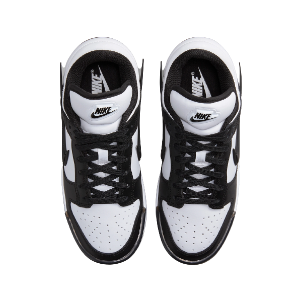 Tênis Dunk Low "Black Twist" Feminino Preto / Branco