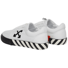 Off-White Vulcanized Low Canvas White Black