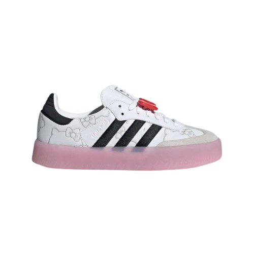Tênis Hello Kitty x adidas Sambae Cloud White Clear Pink