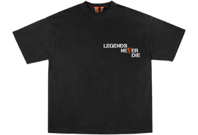 Camiseta Vlone x Juice WRLD Legends Never Die Preta