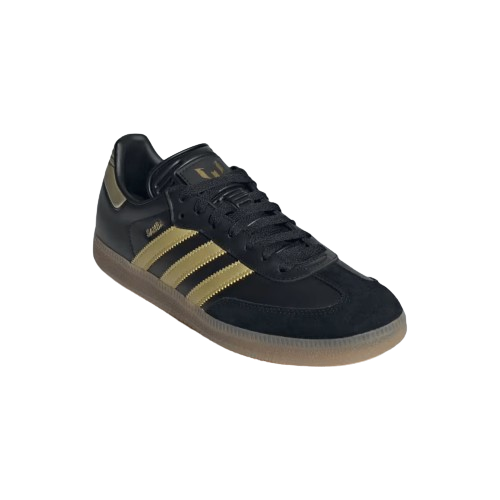 Tênis Messi x adidas Samba Indoor "Soccer Core Black" Preto