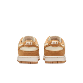 Tênis Dunk Low "Flax Suede" Marrom