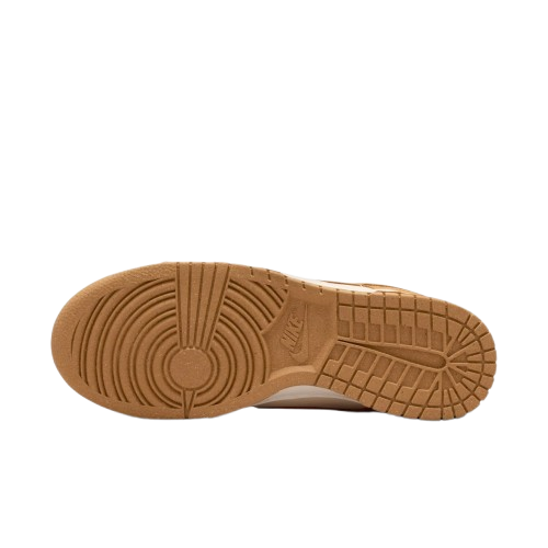 Tênis Dunk Low "Flax Suede" Marrom