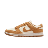 Tênis Dunk Low "Flax Suede" Marrom