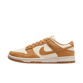 Tênis Dunk Low "Flax Suede" Marrom