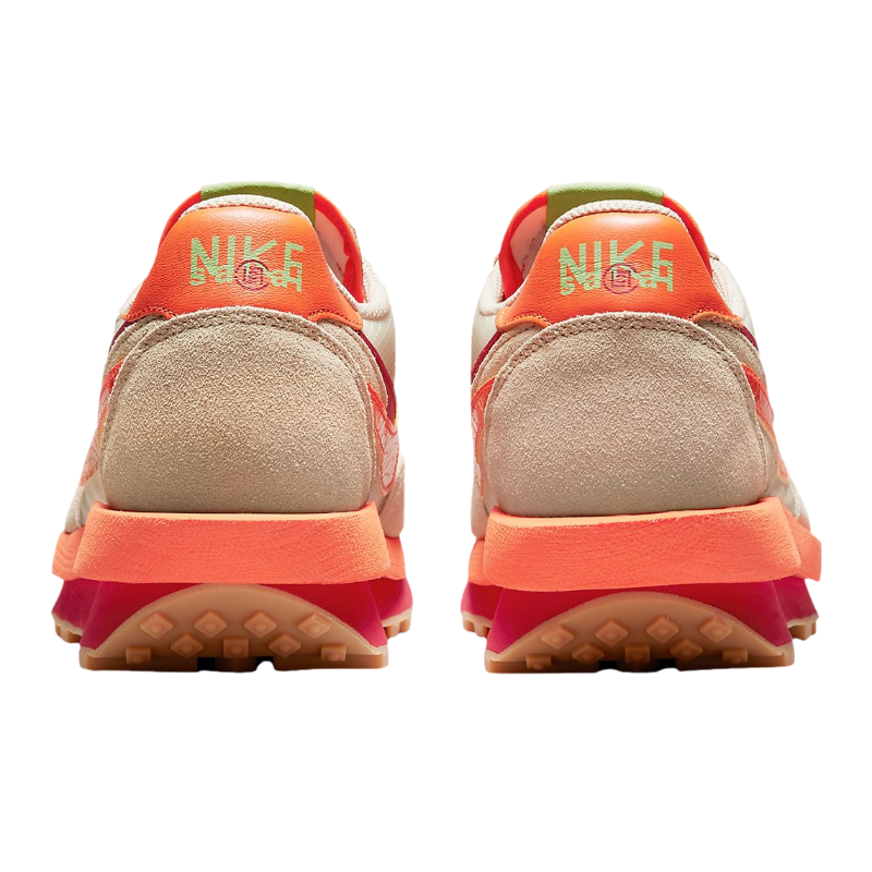 Nike Sacai x Clot LDWaffle Orange Blaze